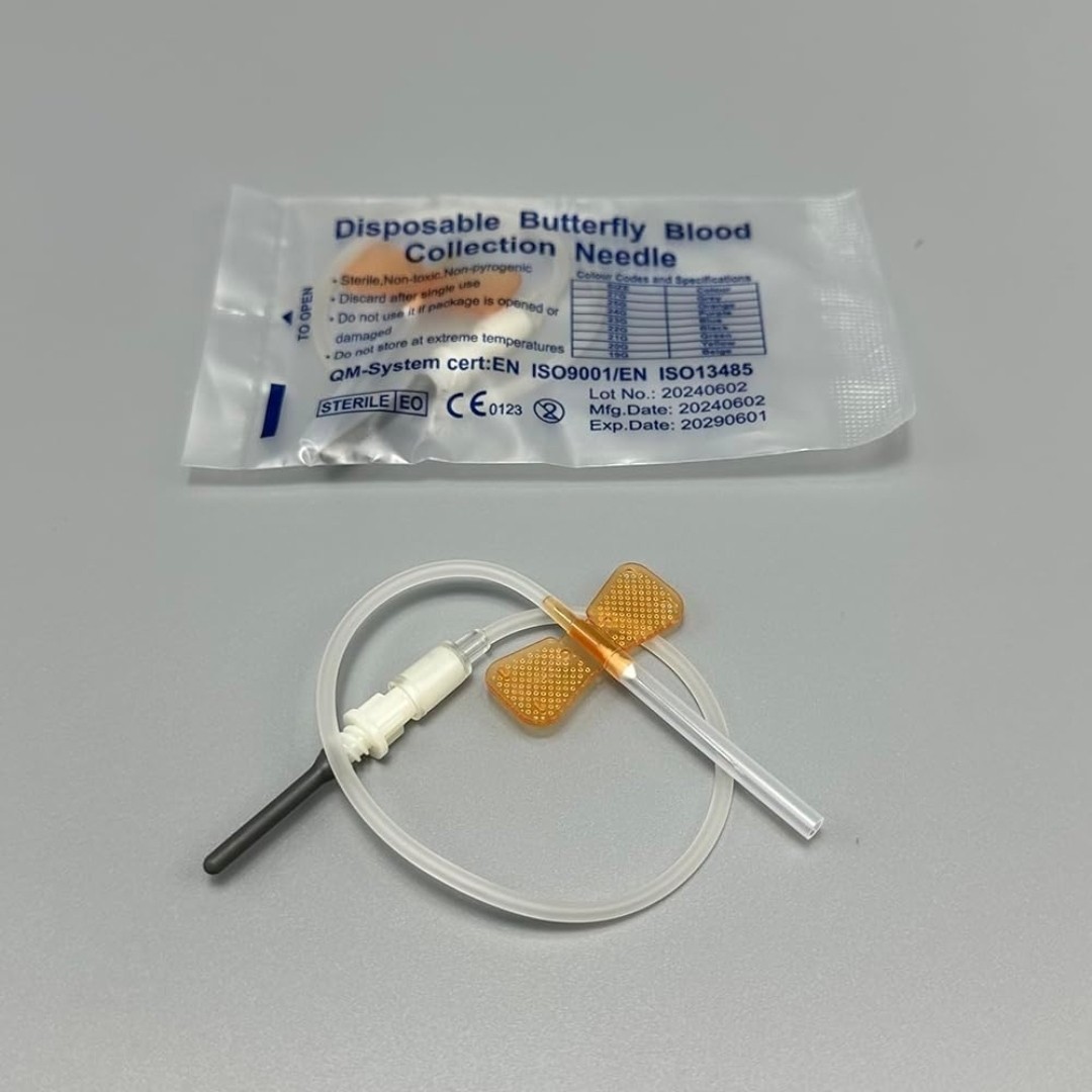 Veterinary Butterfly Needles 25G (50pcs) – NEW/SEALED USA