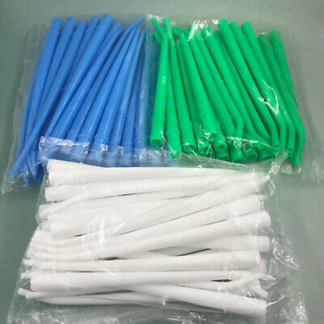 Dental Disposable Surgical Aspirator Suction Saliva Ejector Tip Tube 25 Pcs/Pack