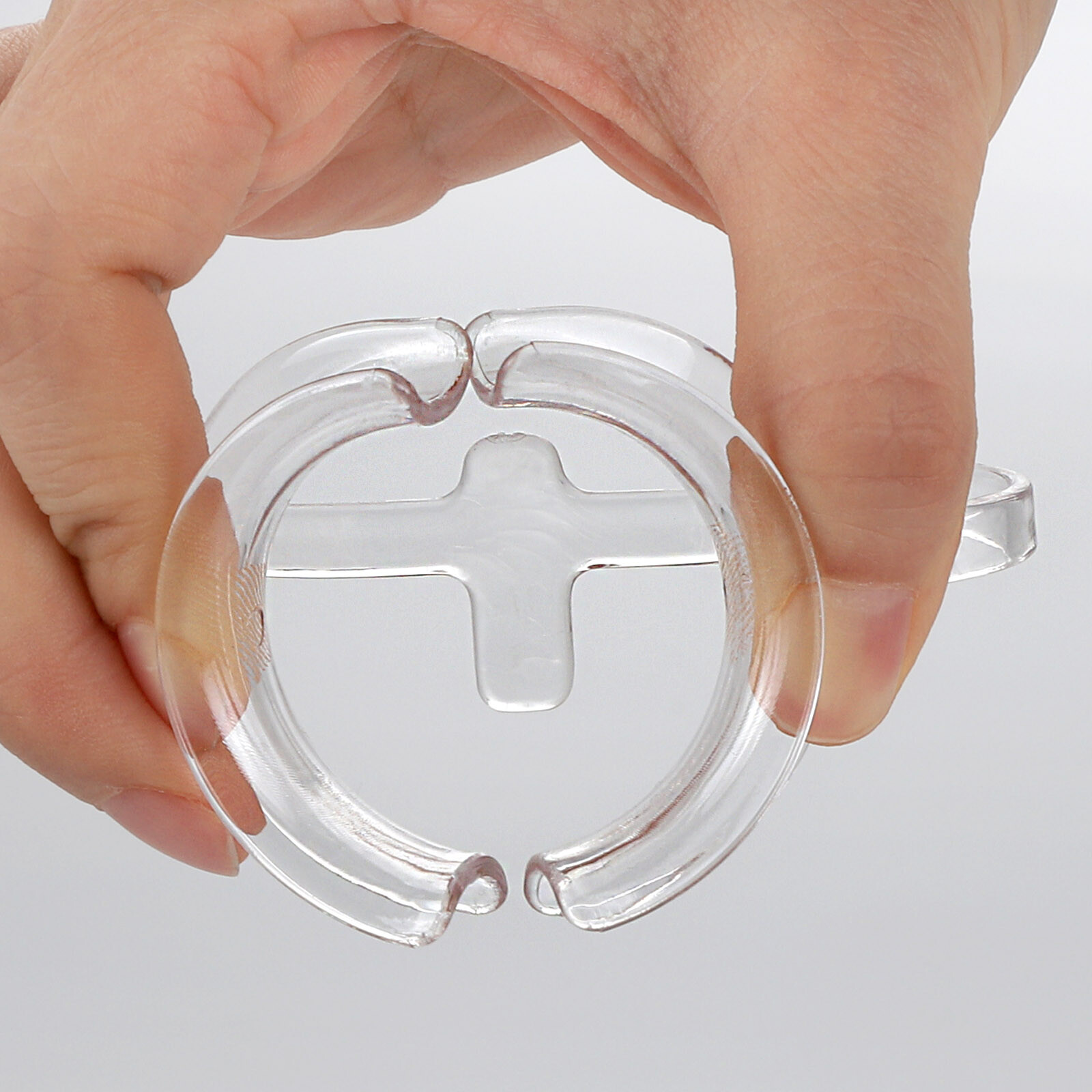 10X S Size Dental Ortho Intraoral Cheek Lip Retractor Mouth Opener Clear M-shape
