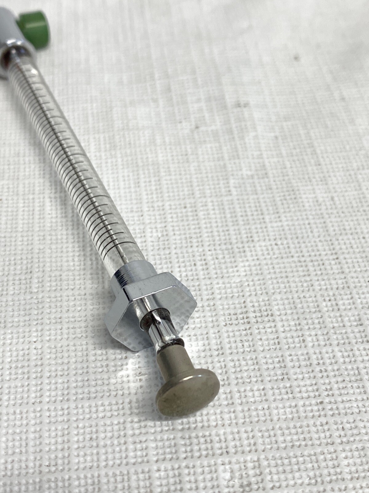 PRECISION 25uL Reusable Graduated Glass SomnoSuite Syringe w/ PTFE Slip Tip