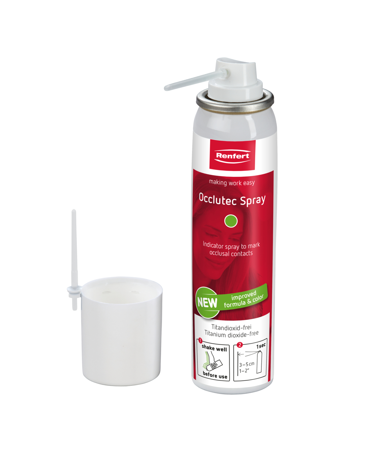 Renfert Occlutec Spray – occlusion spray Green 75ml