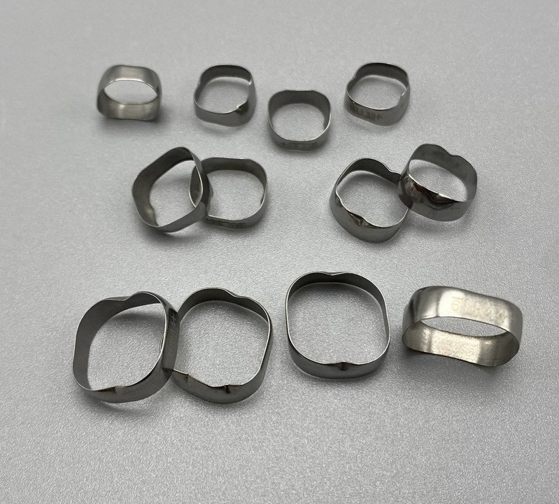 Dental Orthodontic 1st Plain Molar Bands Buccal Tubes Cleats Roth 022 #29-44+