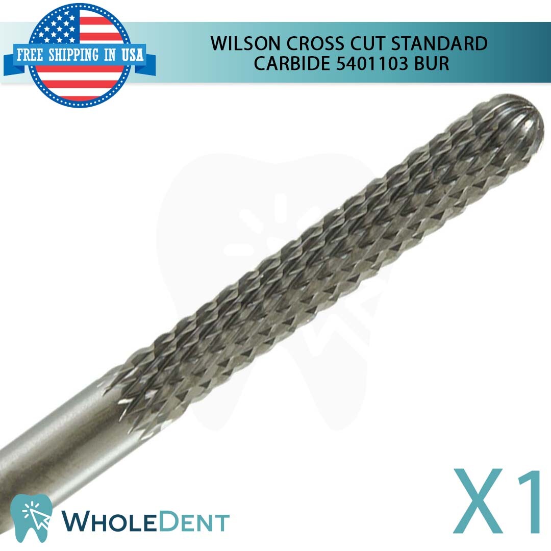 Cross Cut Standard Carbide Bur Ø2.3mm 5401103 Dental Milling Fresas Low Speed