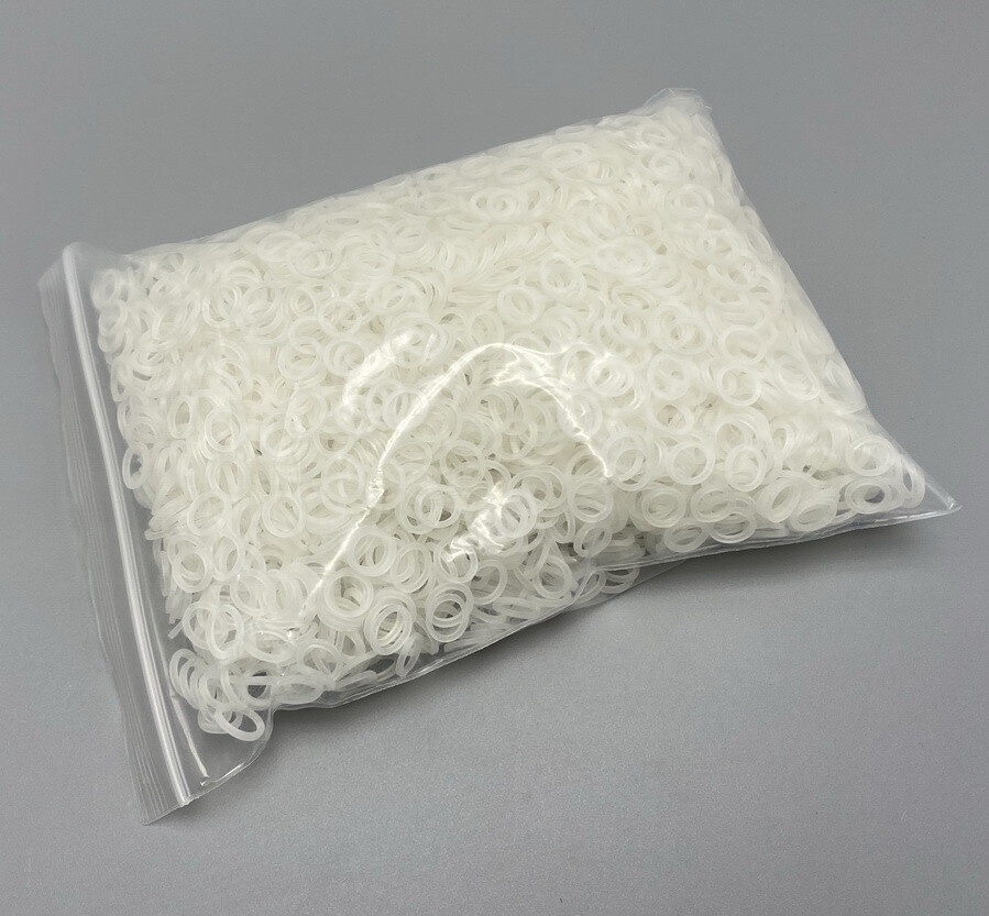 5000Pcs/pack Dental Orthodontic Elastics Ligature Ties Rubber Bands Clear