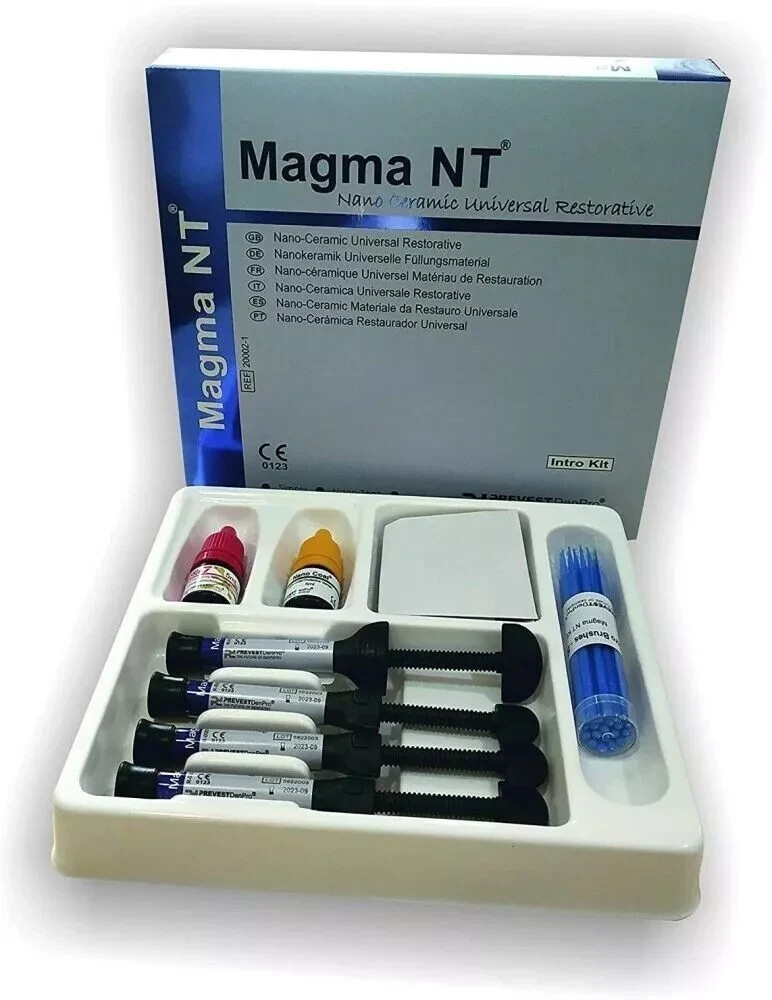 Prevest DenPro Dental Nano Ceramic Universal Restorative 4 x 4gm Kit Magma