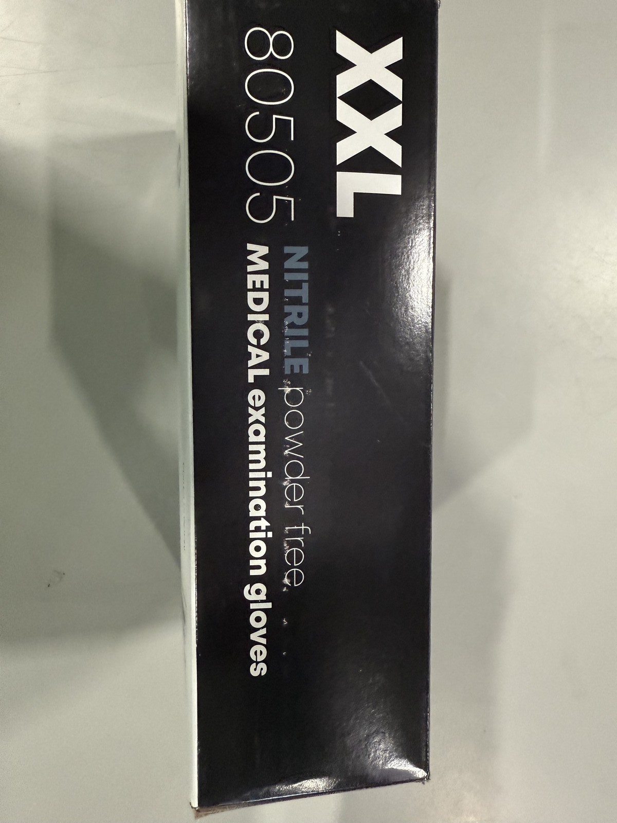 GENERIC BLACK NITRILE DISPOSABLE GLOVES 5MIL (XX-LARGE (PACK OF 90)) – BLACK
