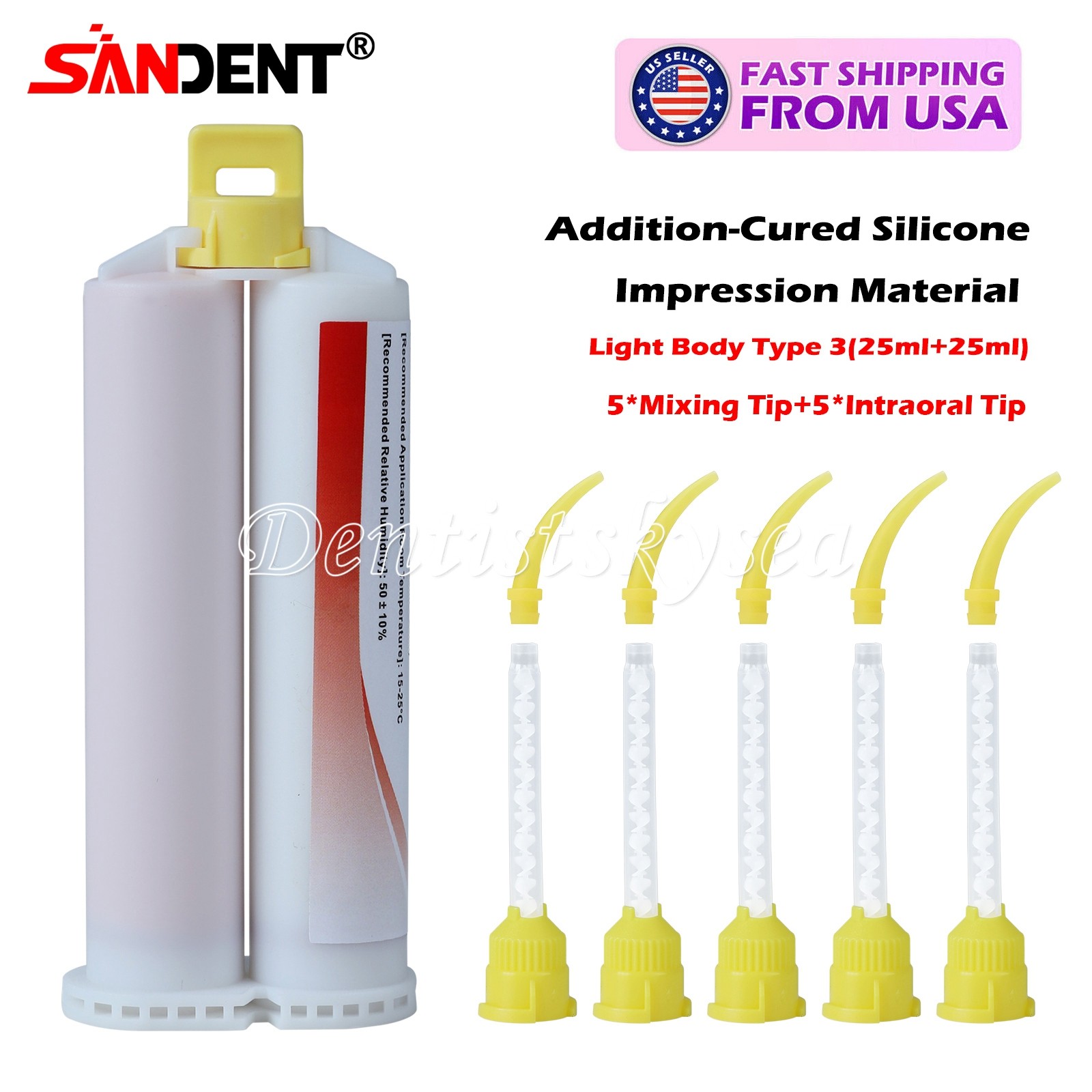 Light Body Regular Set, Dental Impression Material, VPS PVS (Choose Qty)