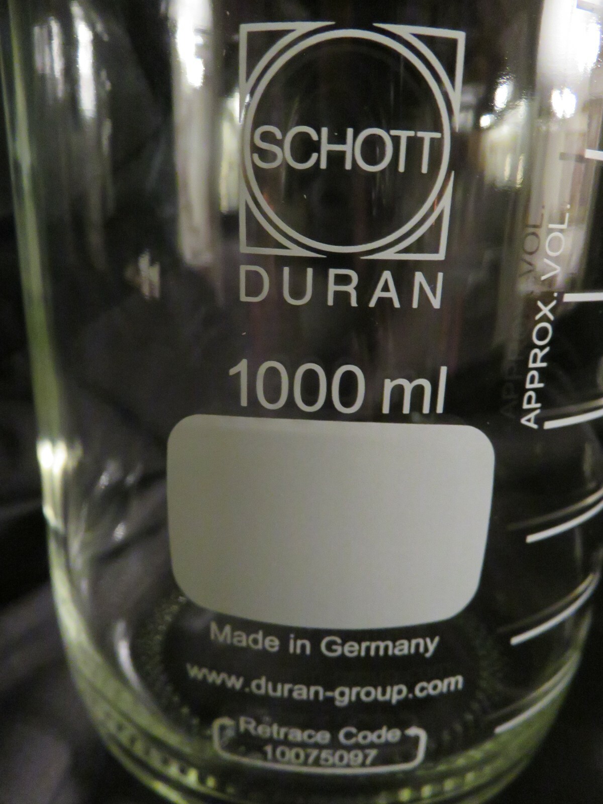 SCHOTT DURAN 1000 mL Bottle