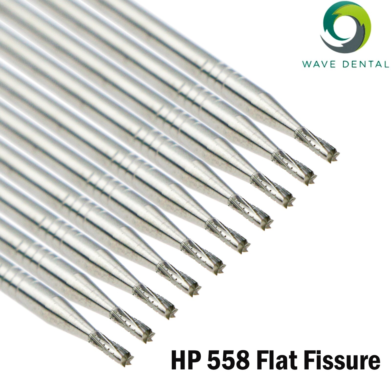 Wave Dental Tungsten Carbide Straight Fissure Bur HP555 556 557-563 Operative