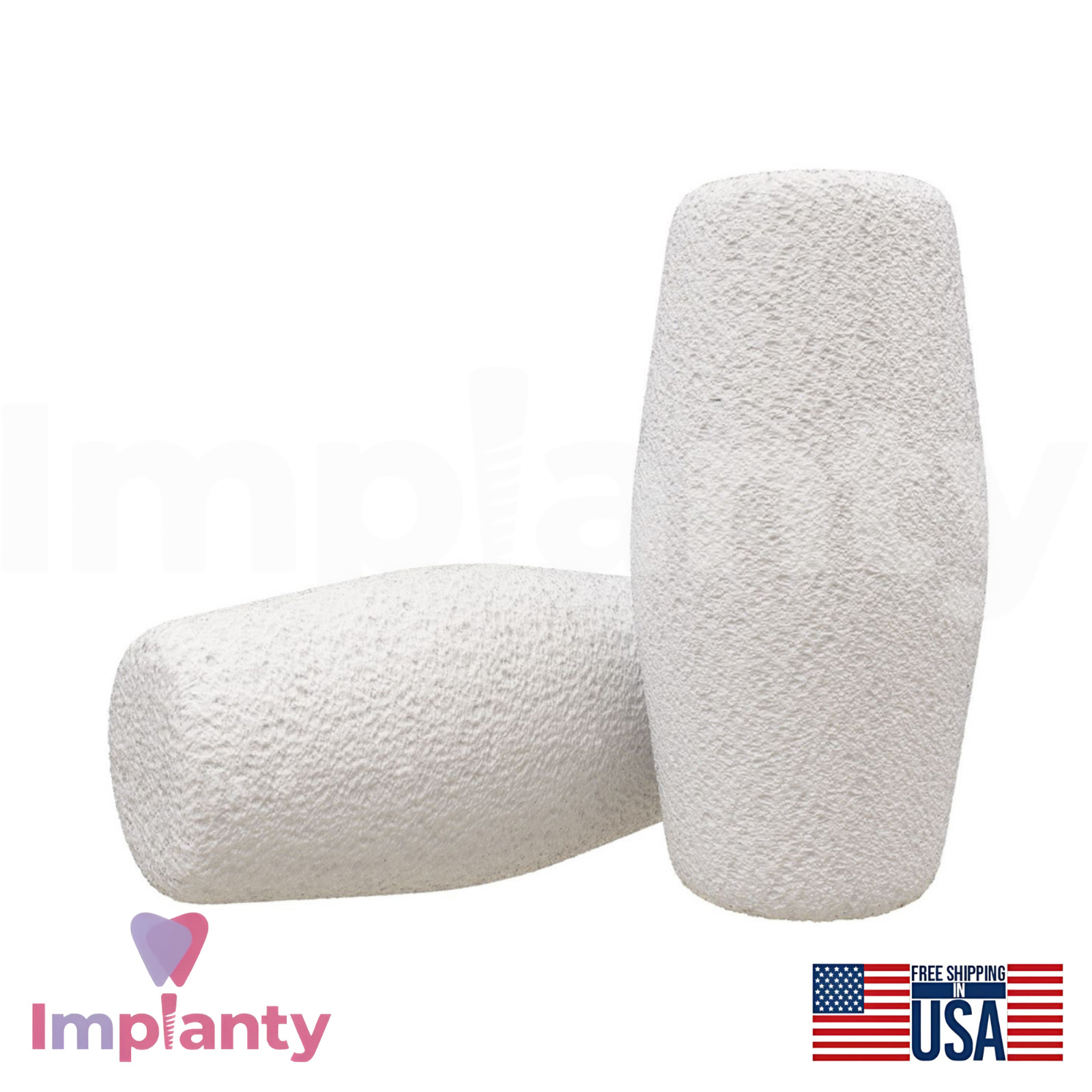 Dental HD Compressed Collagen Sponge Plug 10pcs Ø10.0mm Diameter Highly Purified