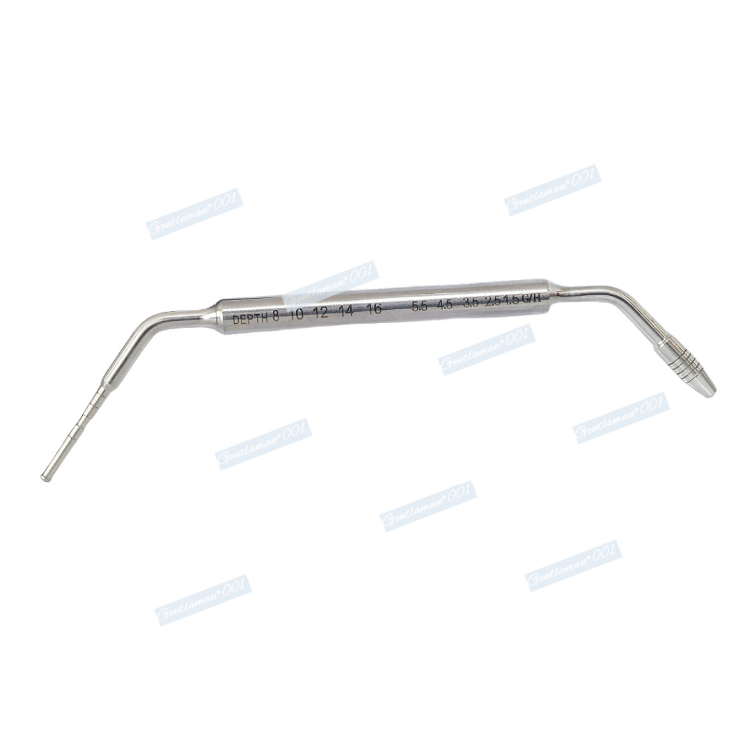 Surgical Depth Probe Measuring Tool Gauge Dental Implant Gingiva Height Measure