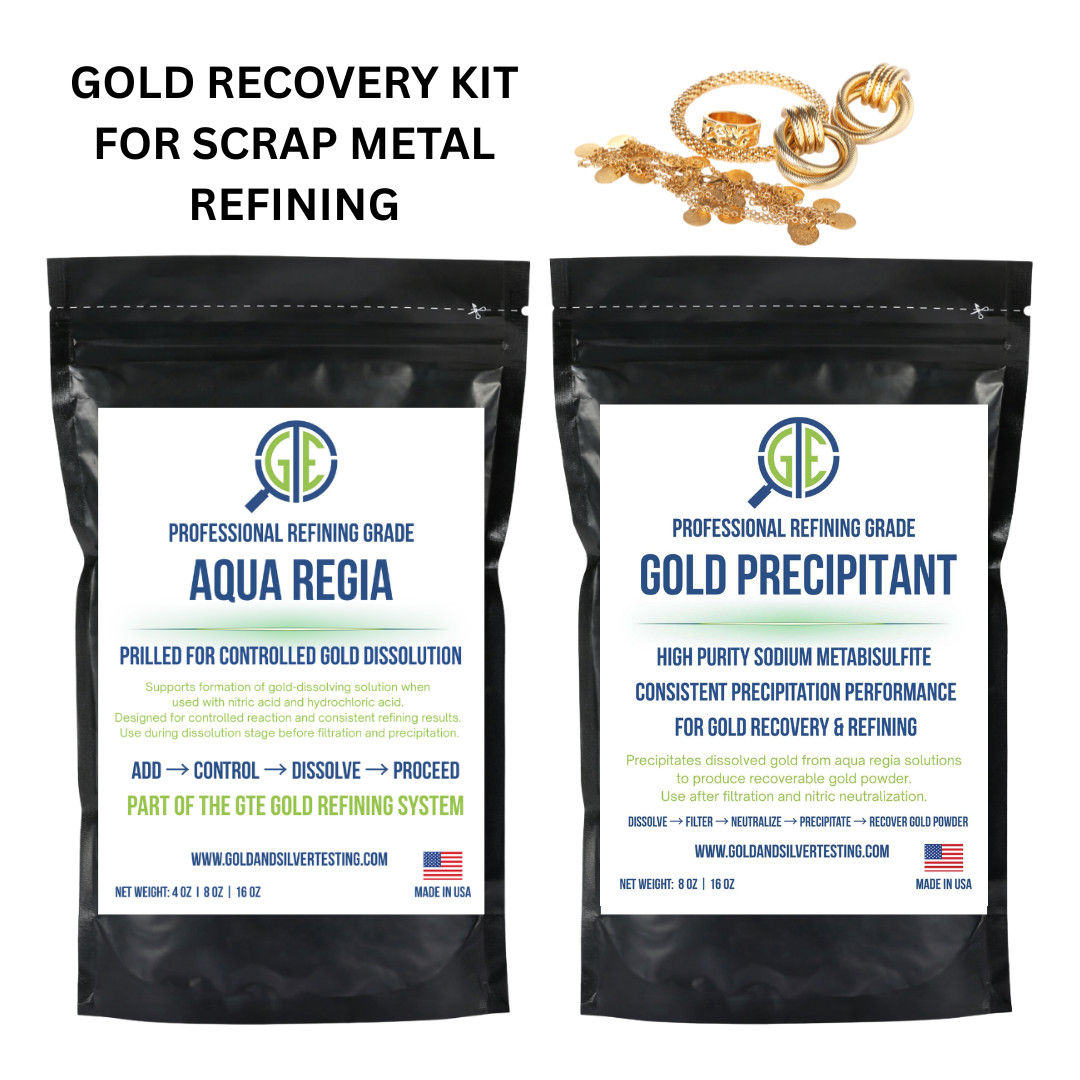 Gold Recovery Kit 1 lb Sodium Metabisulfite 1 lb Urea for Scrap Metal Refining