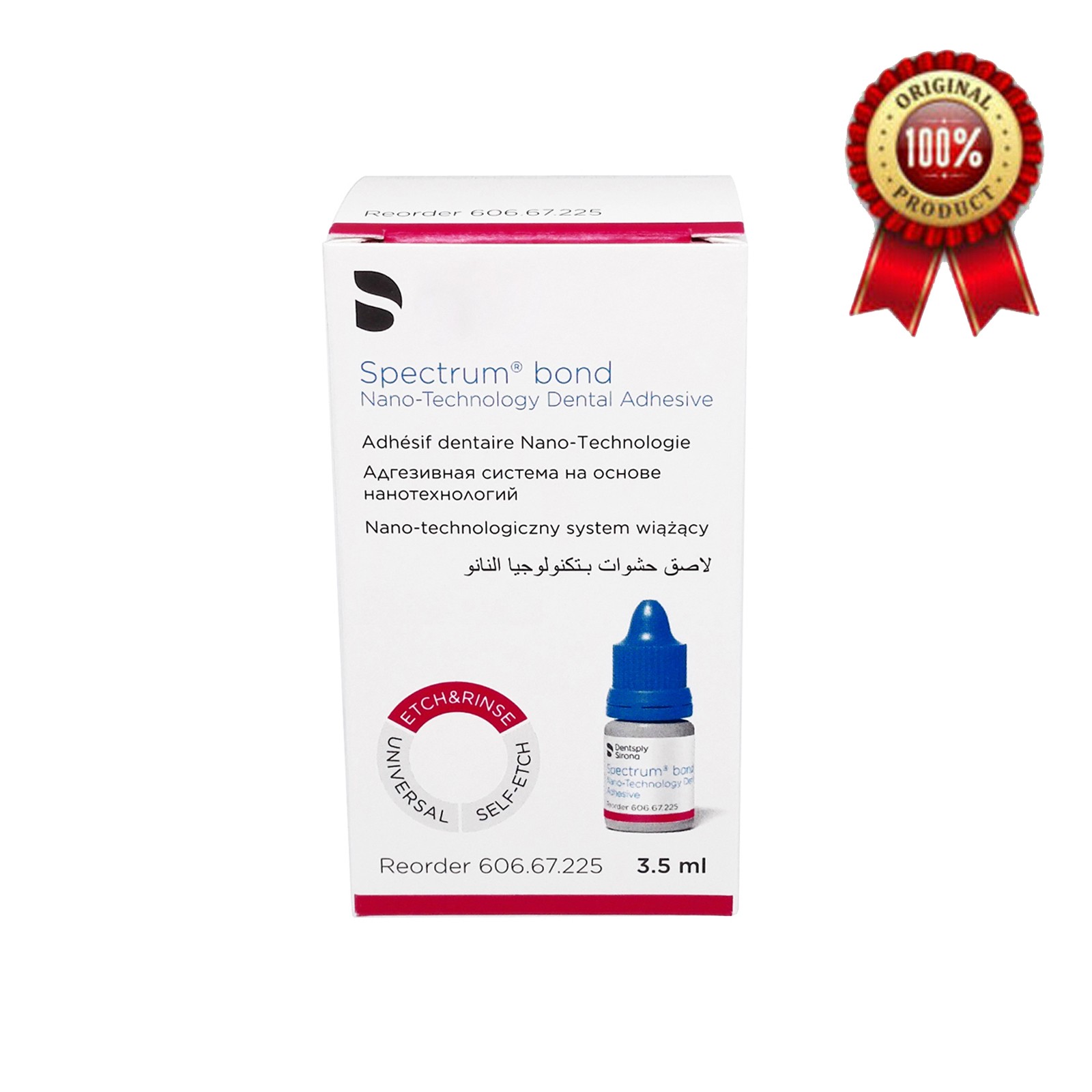 Dental Nano Spectrum Restorative Composite Bond Self Priming Adhesive 3.5ml
