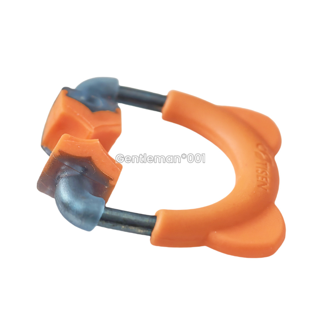 New Dental Matrix Bands Ring Sectional Contoured Matrice Ni-Ti Clip Clamp Large