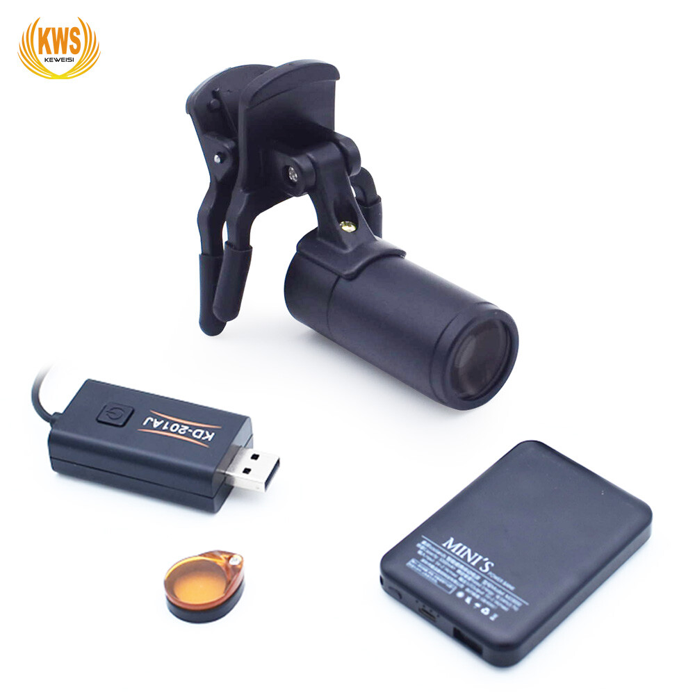 1W LED Portable Clip Type Dental ENT Exam Surgical Medical Headlight with Filter