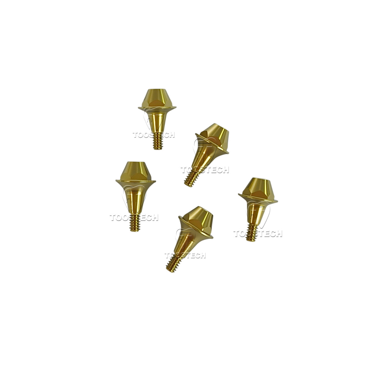 6pcs Multi unit straight abutment GH1mm GH2mm MUA for DIO UF Old Line Mini