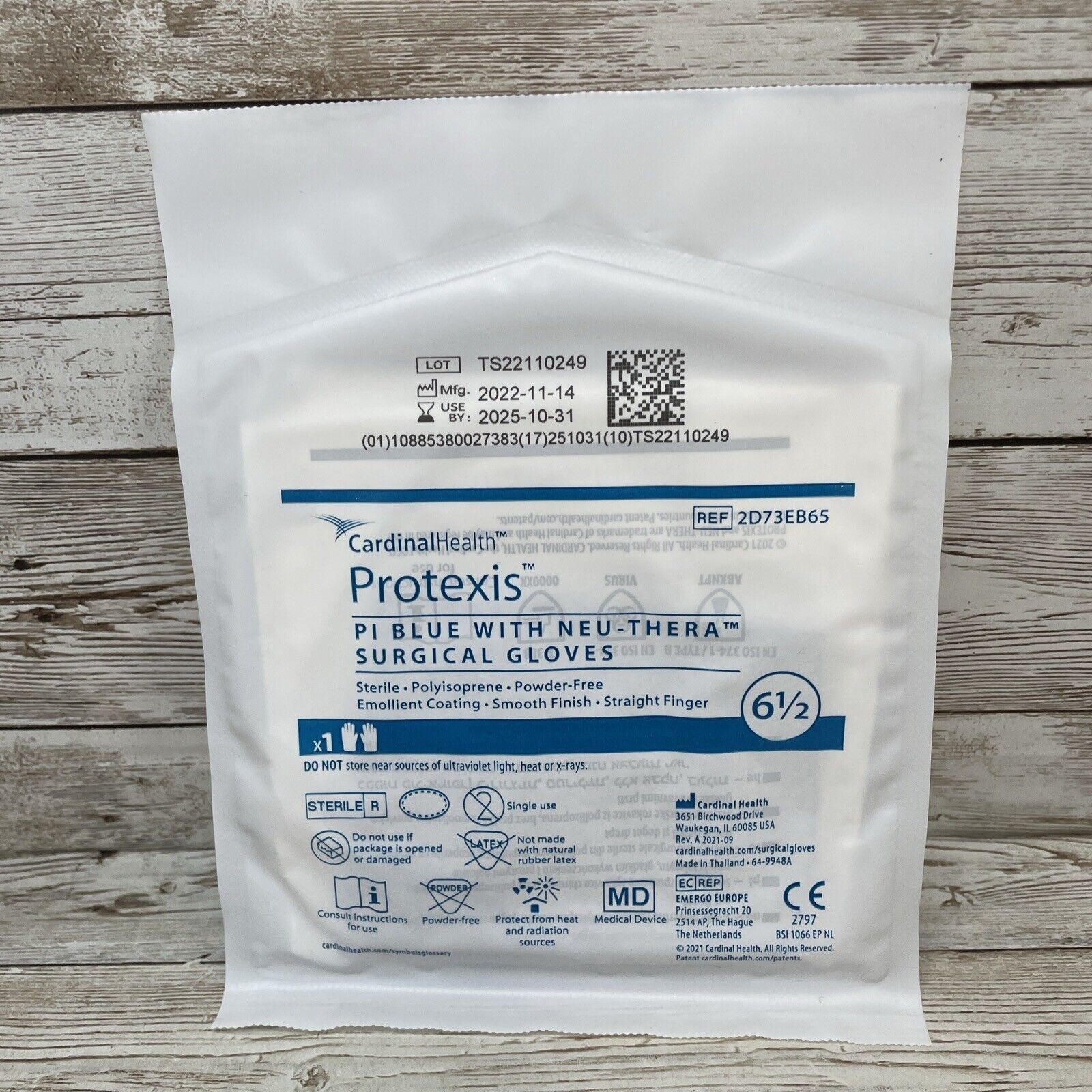 Protexis PI Surgical Glove Cardinal Health 100 Glove Bundle *Sample Shipping Bx*