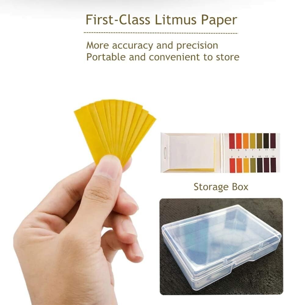 240 Count pH Strips Kit – 1-14 Range for Saliva, Urine, and Water