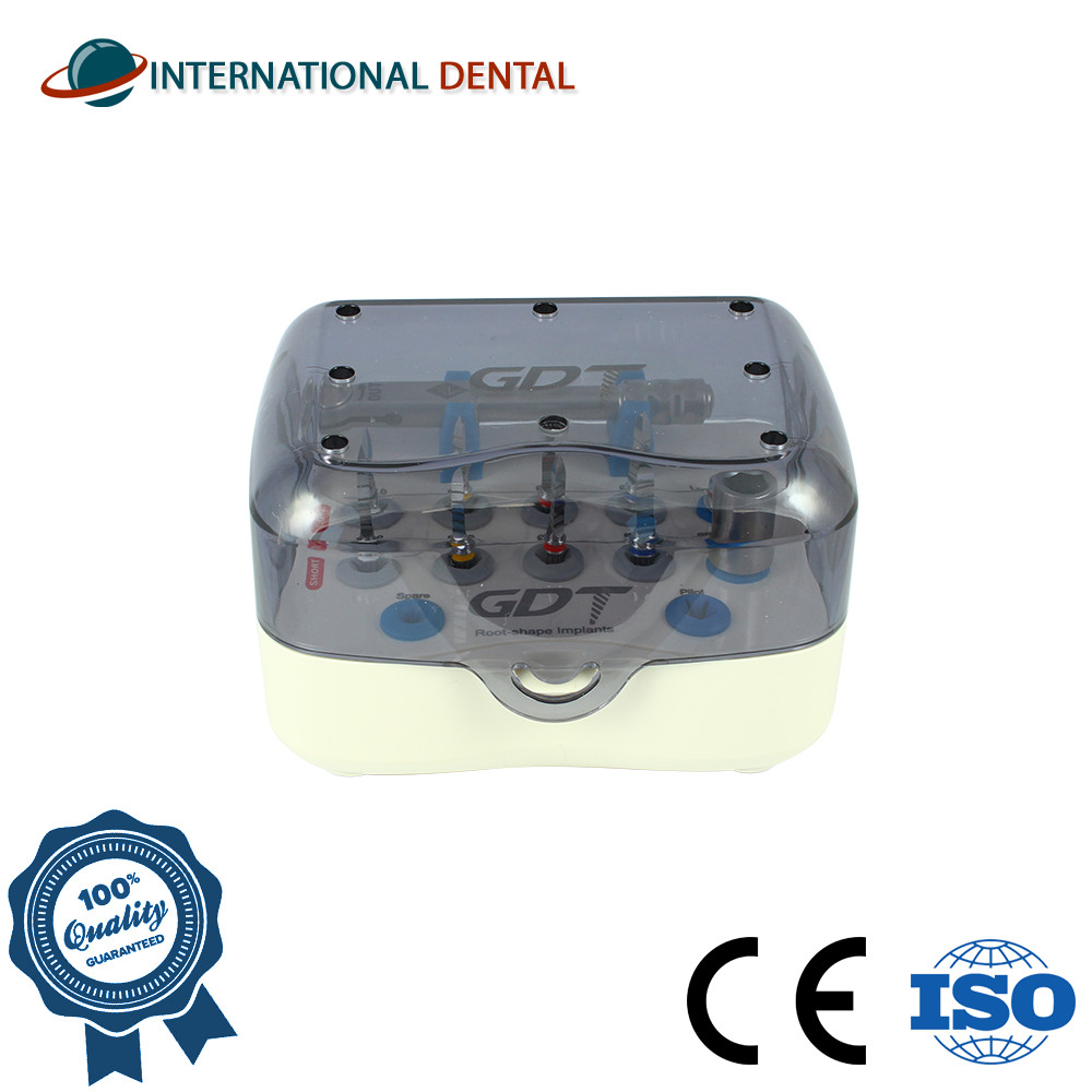 GDT Basic Dental Kit Box For R00t Shaped One Piece Fixture Stainless Steel