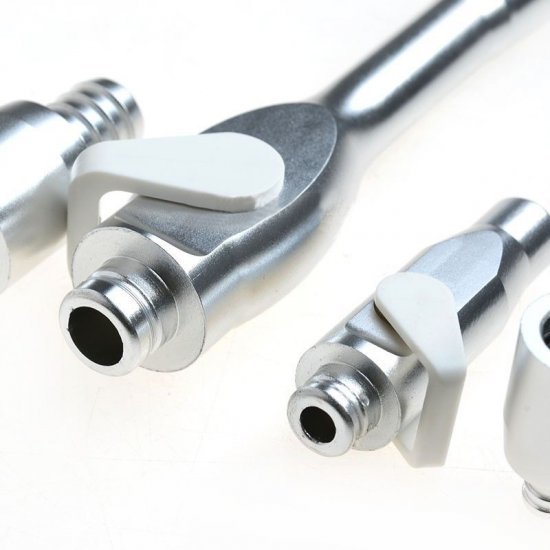 Universal Dental Saliva Ejector Suction Valves SE/HVE Tip Adaptor 2 pcs NEW