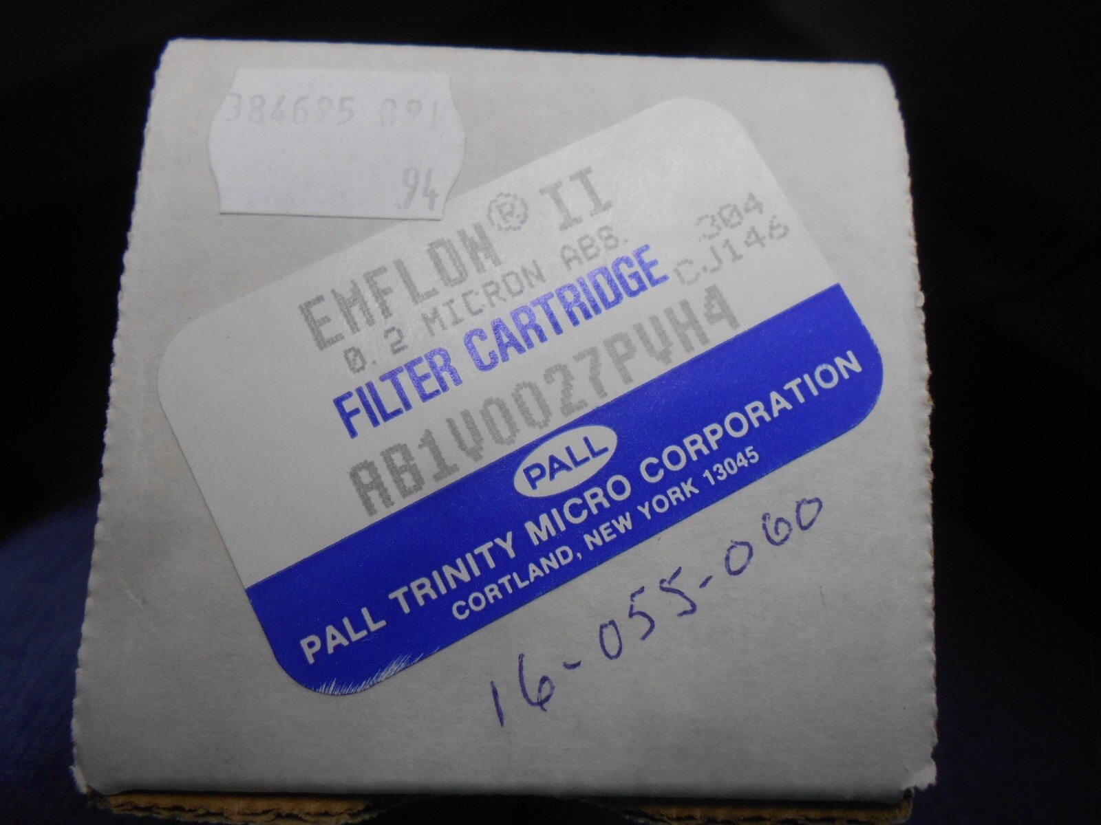 Pall Corp, Emflon® II Filter Cartridge AB1V0027PVH4 0.2µm