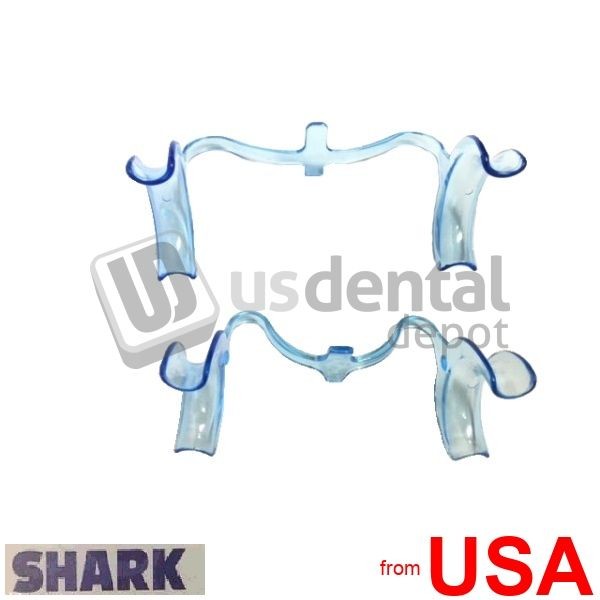 SHARK – Cheek Retractors Medium Size with Tong Retractor – 10pk (5bx/2pc 917003