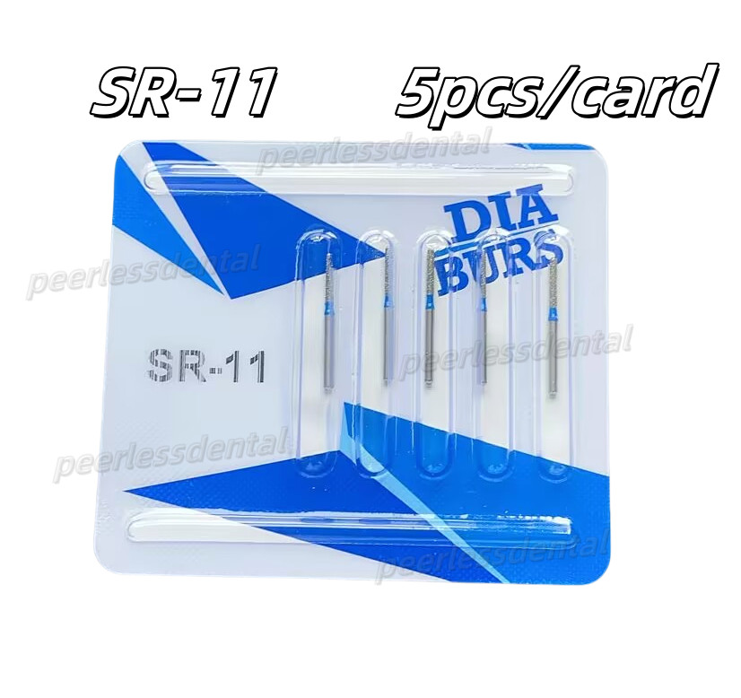 SR-11 Dental Proximal Enamel Reduction IPR Diamond Bur 95% Slice Cutting