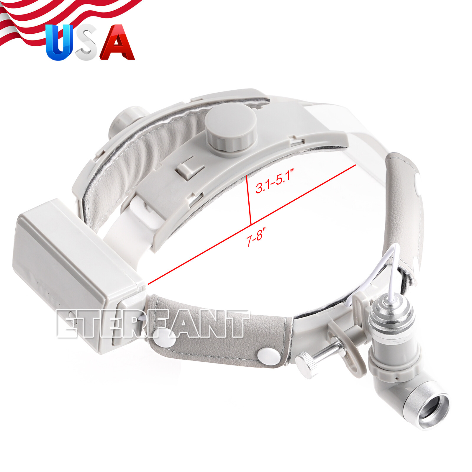 ENT Specific Headlamp Dental 10W LED Medical Headband Head Light Good Light Spot