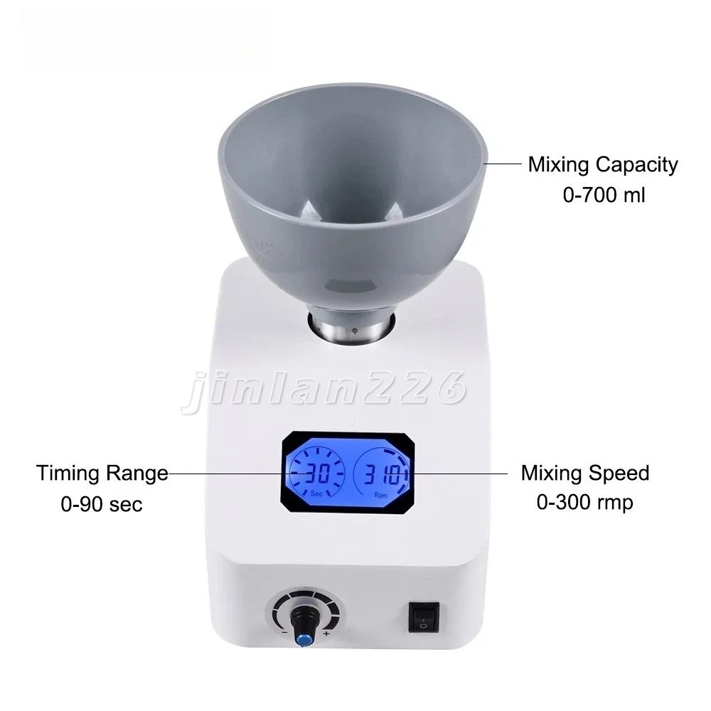 Dental Impression Alginate Mixer/Die Semi-automatic Alginate Mixer