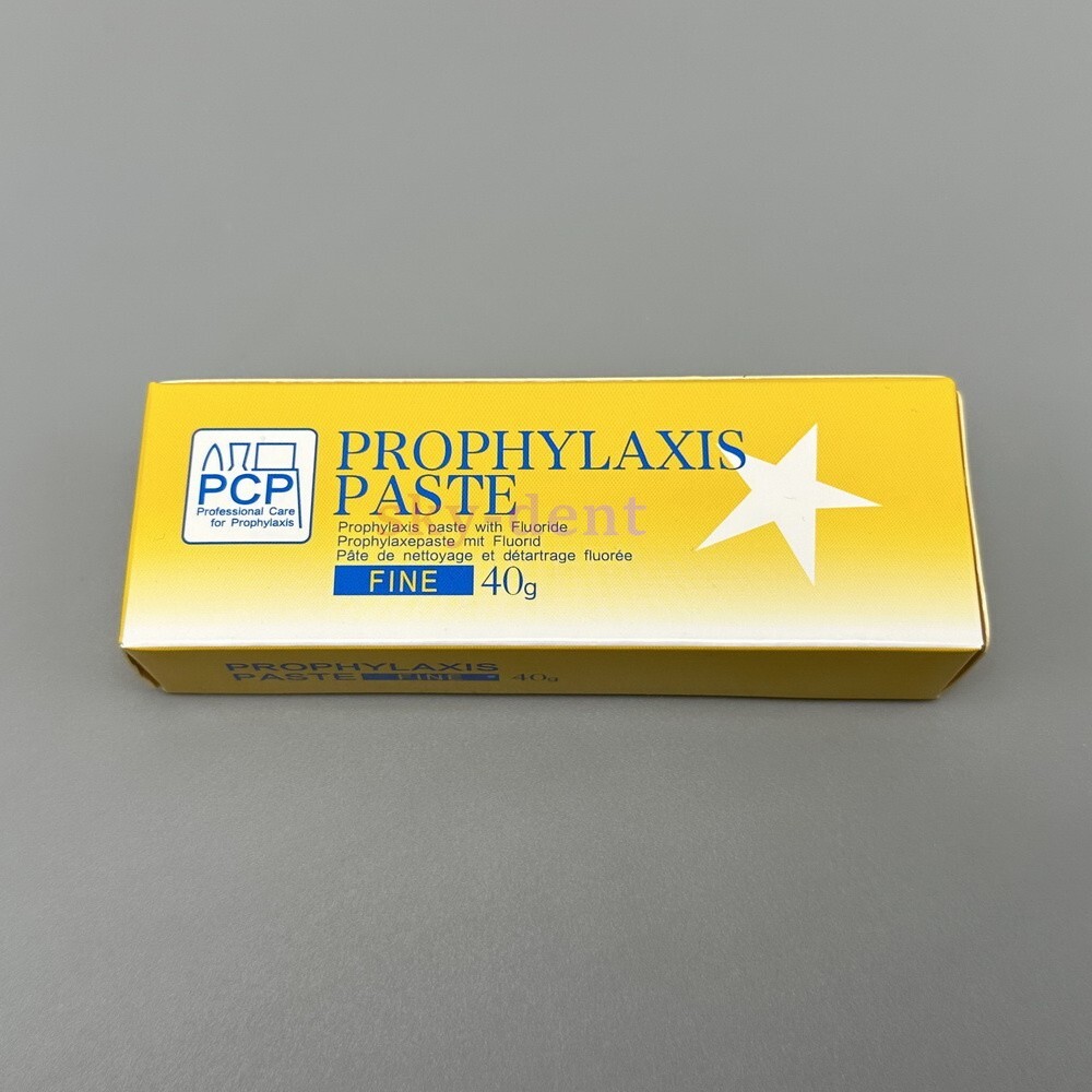 Prophy Paste Fine Dental Prophylaxis Paste with Fluoride Teeth Polisher 40g/Tube