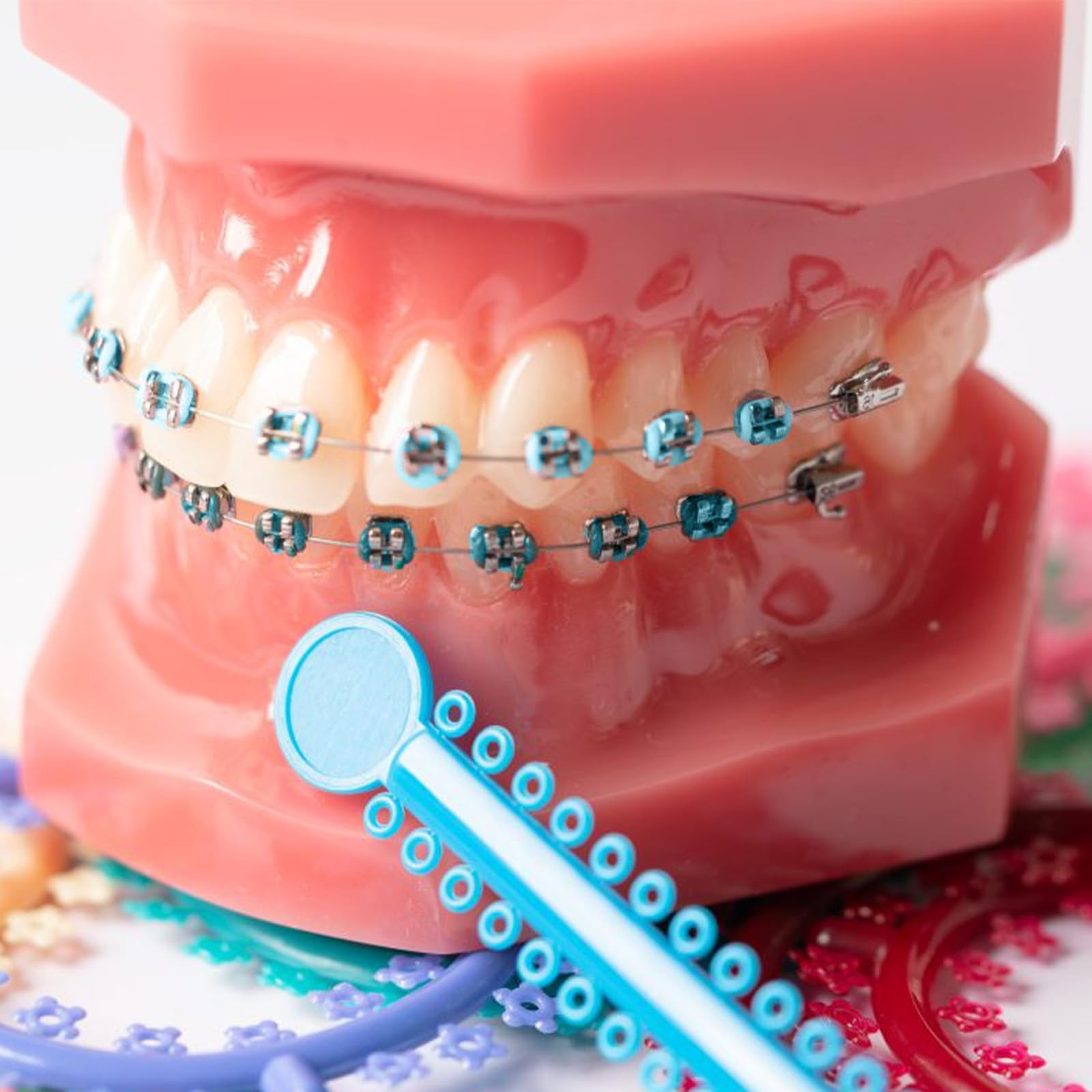1 Pair of Temporary Tooth Decoration, Teeth Retainer Practical Brackets para …