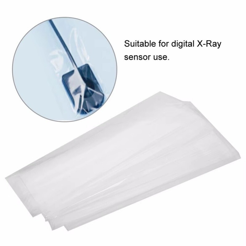 Dental Digital X-Ray Sensor Plastic Covers Disposable Protector Barrier Sleeves
