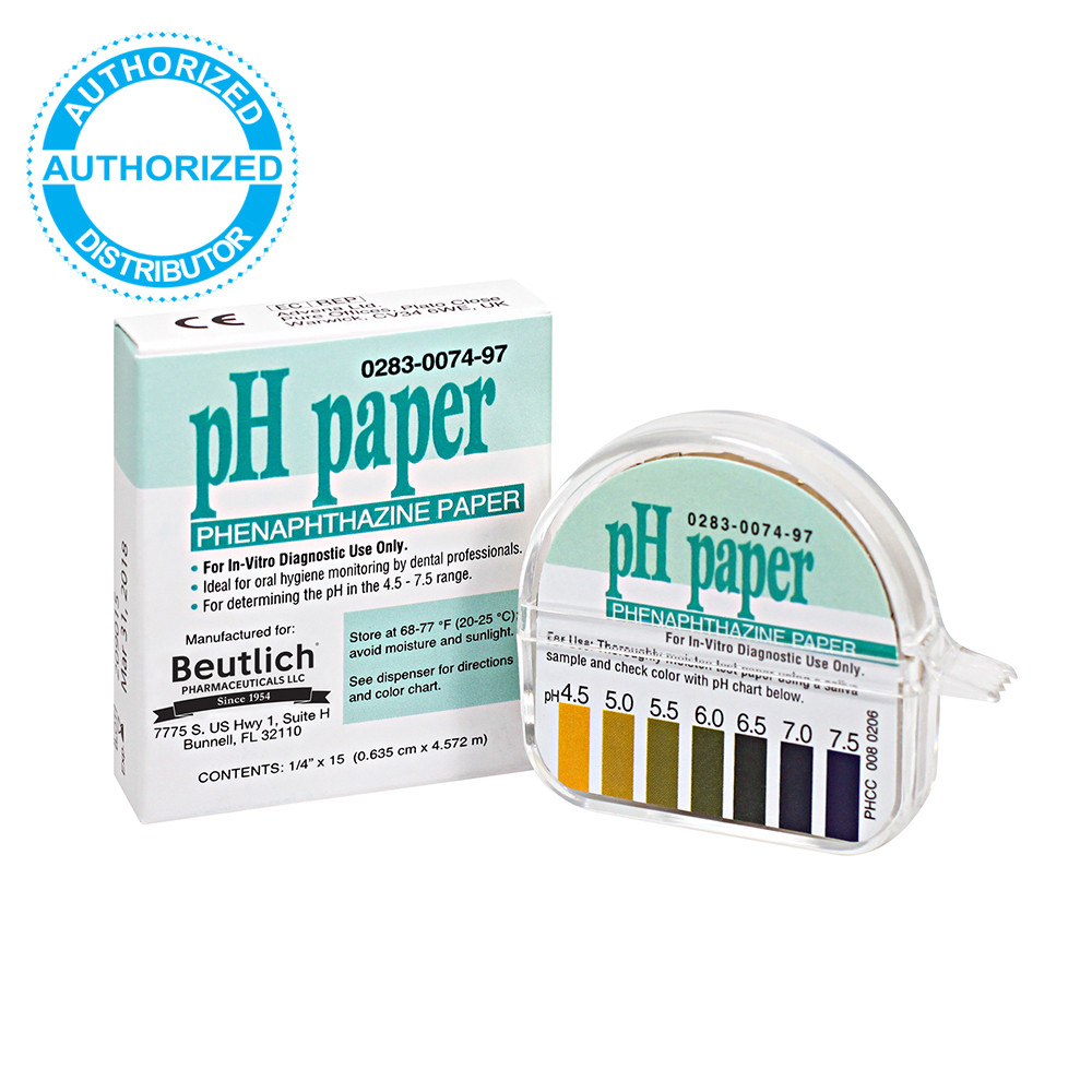 Beutlich PH Paper Phenaphthazine Paper 0283-0074-97