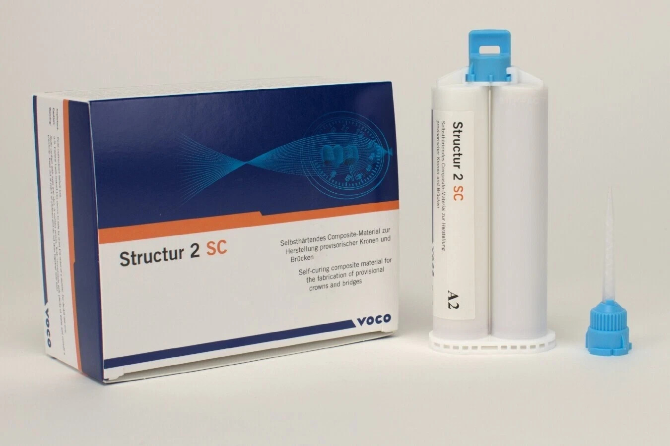 Voco Structur 2 SC Dental Self Cure Composite Temporary Crown Bridge Material