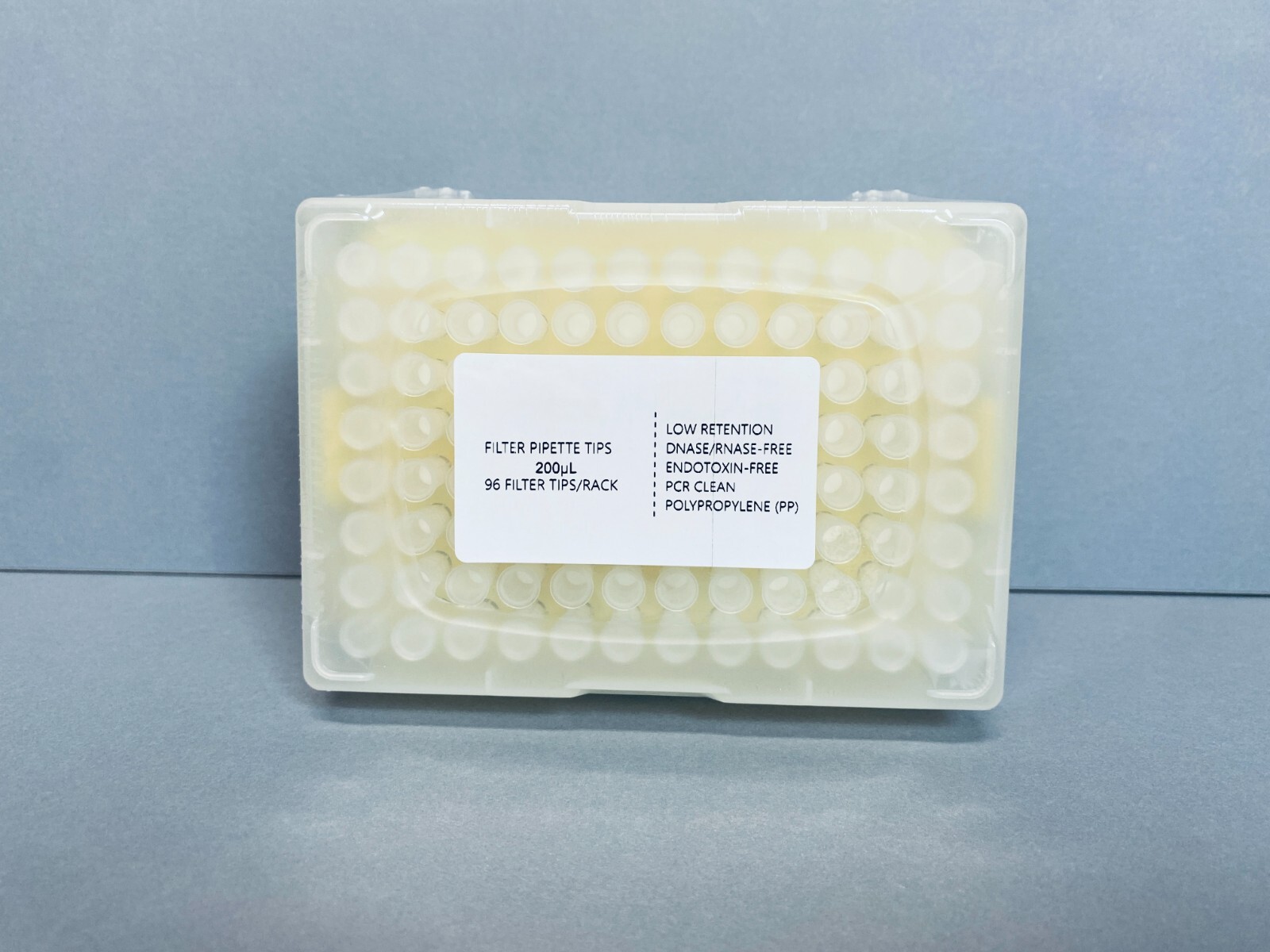 Globe Scientific Pipette Tip Low Retention 200 ul 20 Racks