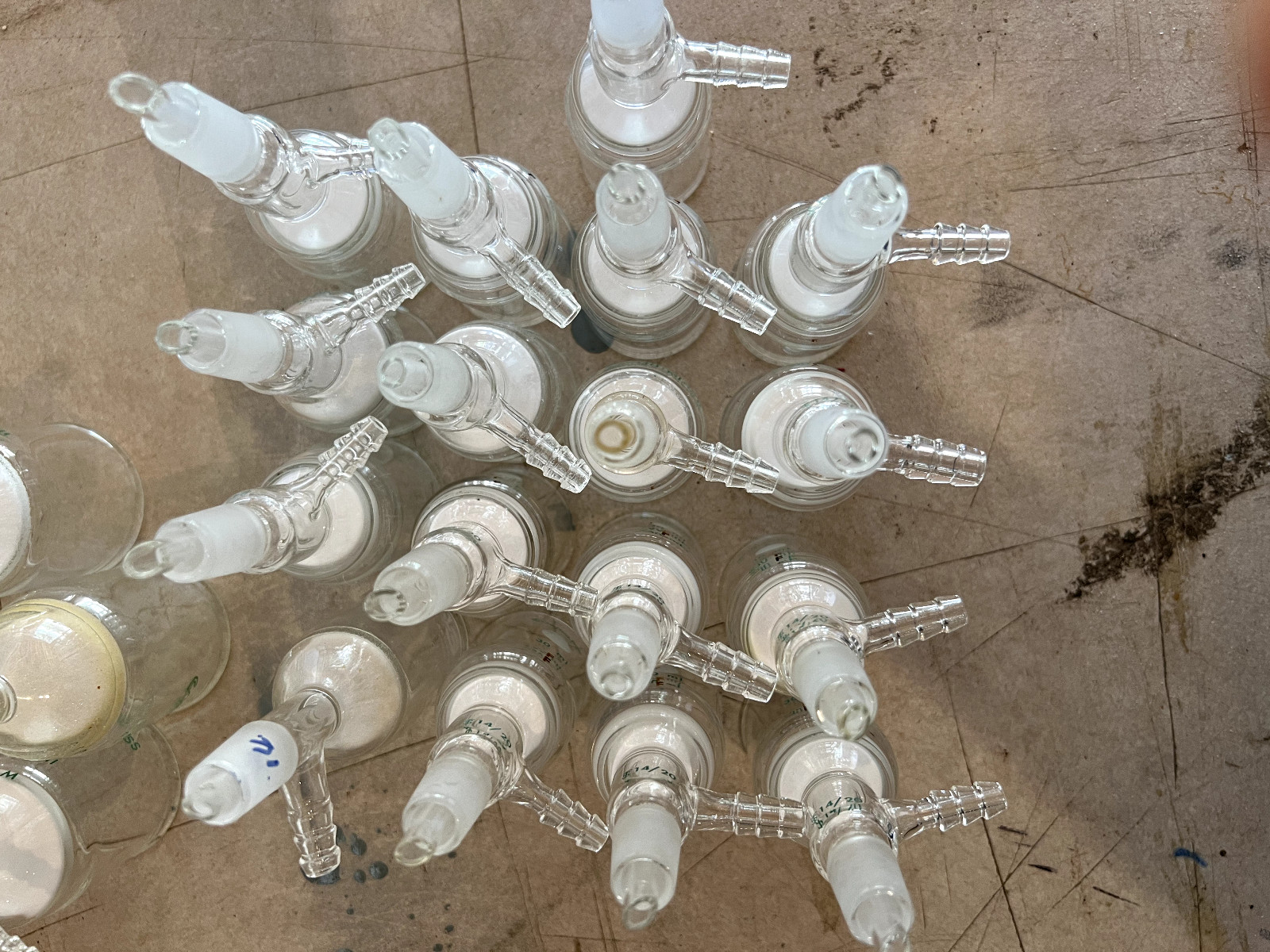 30mL filter funnel, 14/20 lower joint