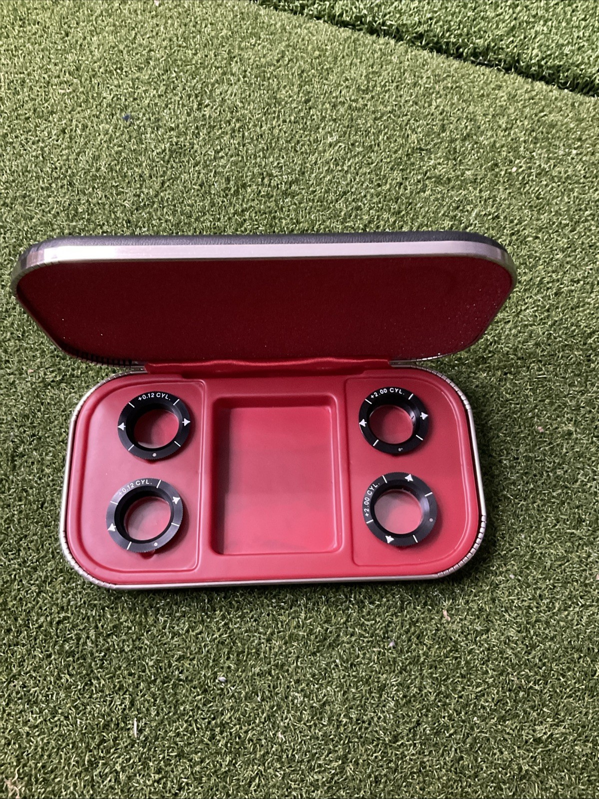 American Optical Astigmatic Correction Test Lenses in Case