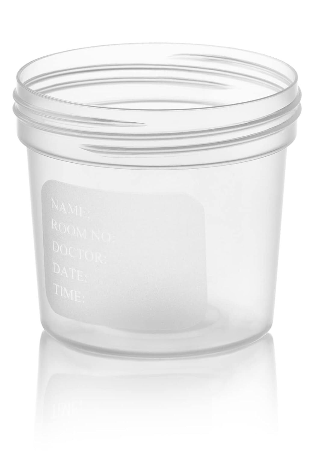 Flexible 25 Pack Specimen Jars with Leak-Proof Lids – Ideal for Medical Use
