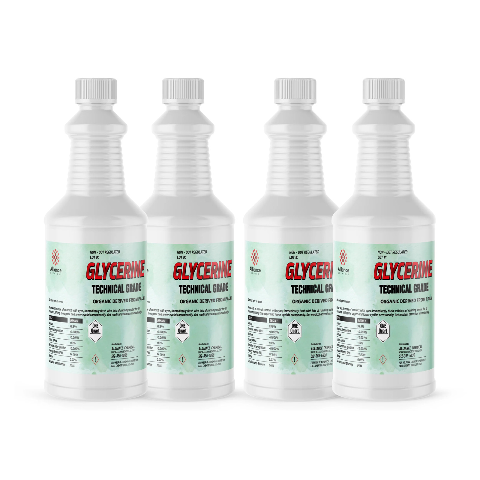 Glycerin Technical Grade – 4 Quarts