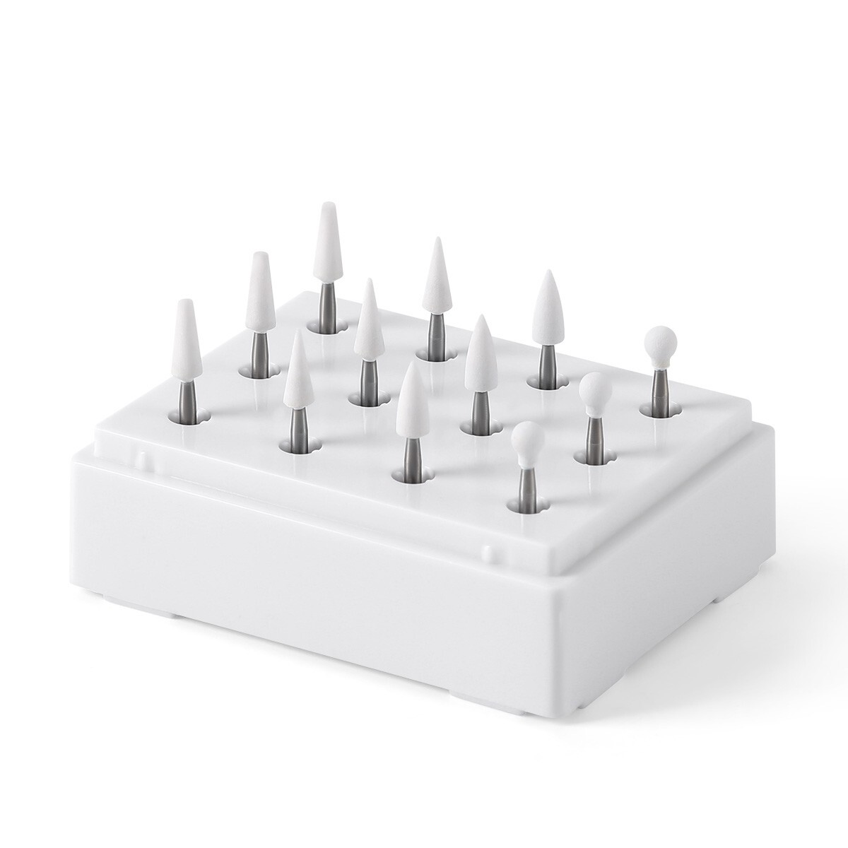 AZDENT Dental White Green Stones Polishing Kit FG For High Low Speed Handpiece