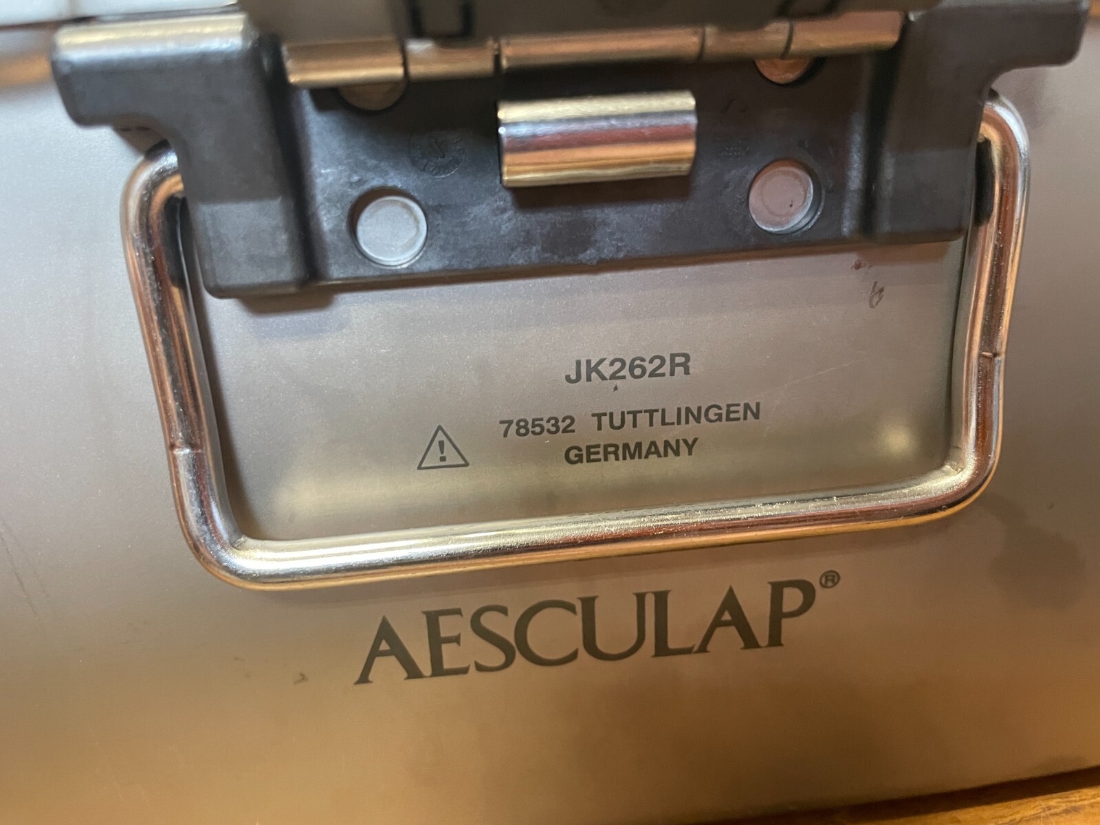 Aesculap Bio Bin Sterilization Container JK262R w/ Lid JK268R *