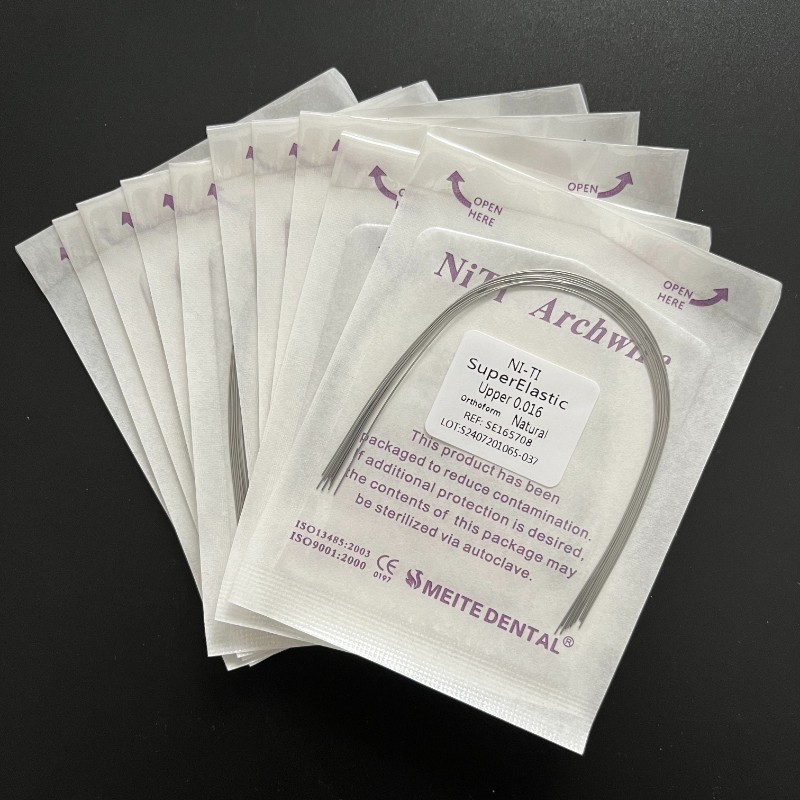 $7.99=100pcs Arch Wires Dental Orthodontic Super Elastic NiTi/Stainless Steel Ro