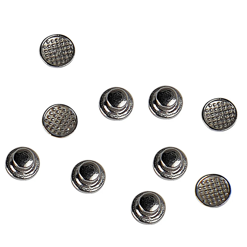 Dental Orthodontic Ceramic Lingual Button Clear Bondable Round Base