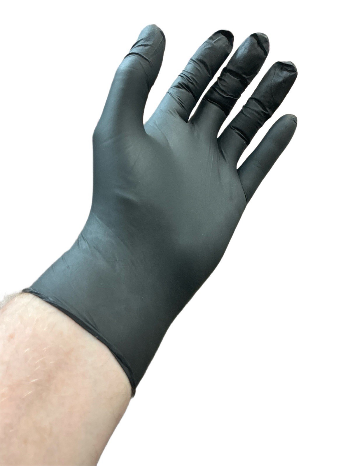 Black Nitrile , Medium 4g ,Foodservice Nail SalonPowder Free”HYGIENECARE” ELITE