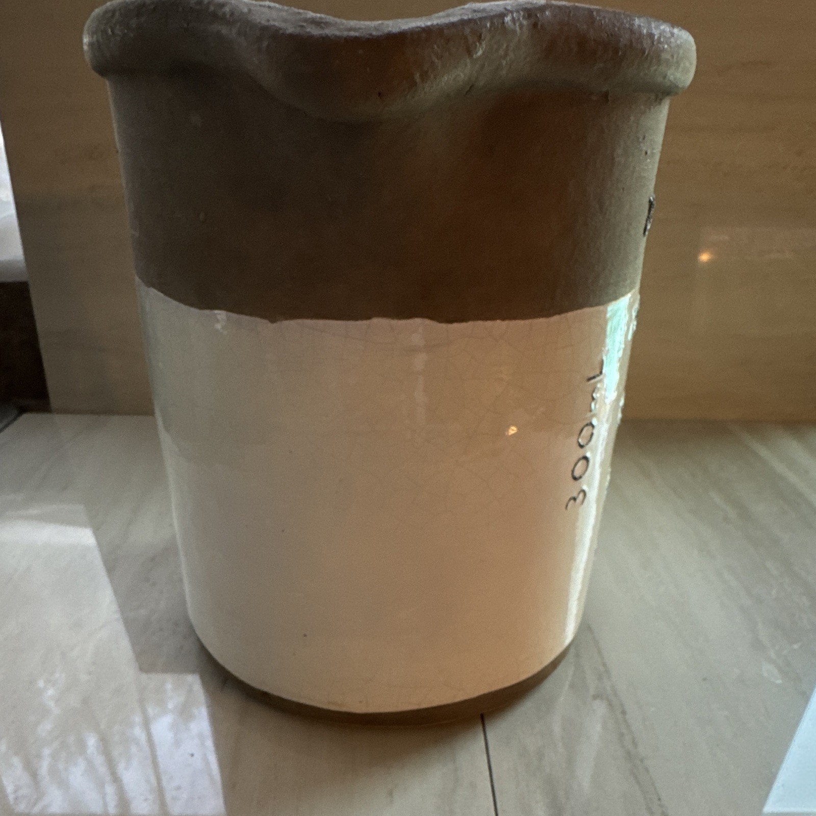 Metric Ceramic Crock, Large by Pottery Barn | DISCONTINUED