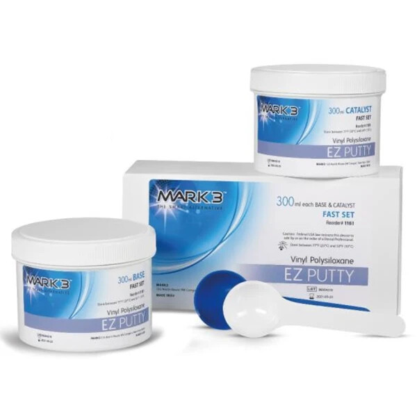 EZ VPS Putty REGULAR Set 300ml. each Base & Catalyst – MARK3