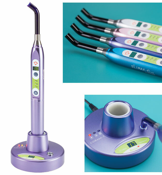 Slimax-C Plus LED Curing Light – Multiple colors, Built-in Radiometer