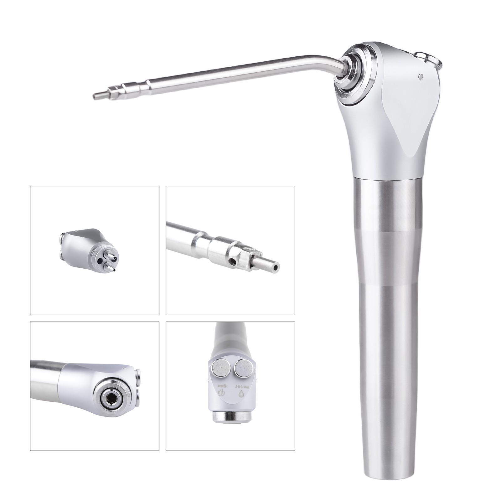 3PC Dental Air Water Spray Triple Syringe – 3-Way Handpiece with 6 Nozzle Tips