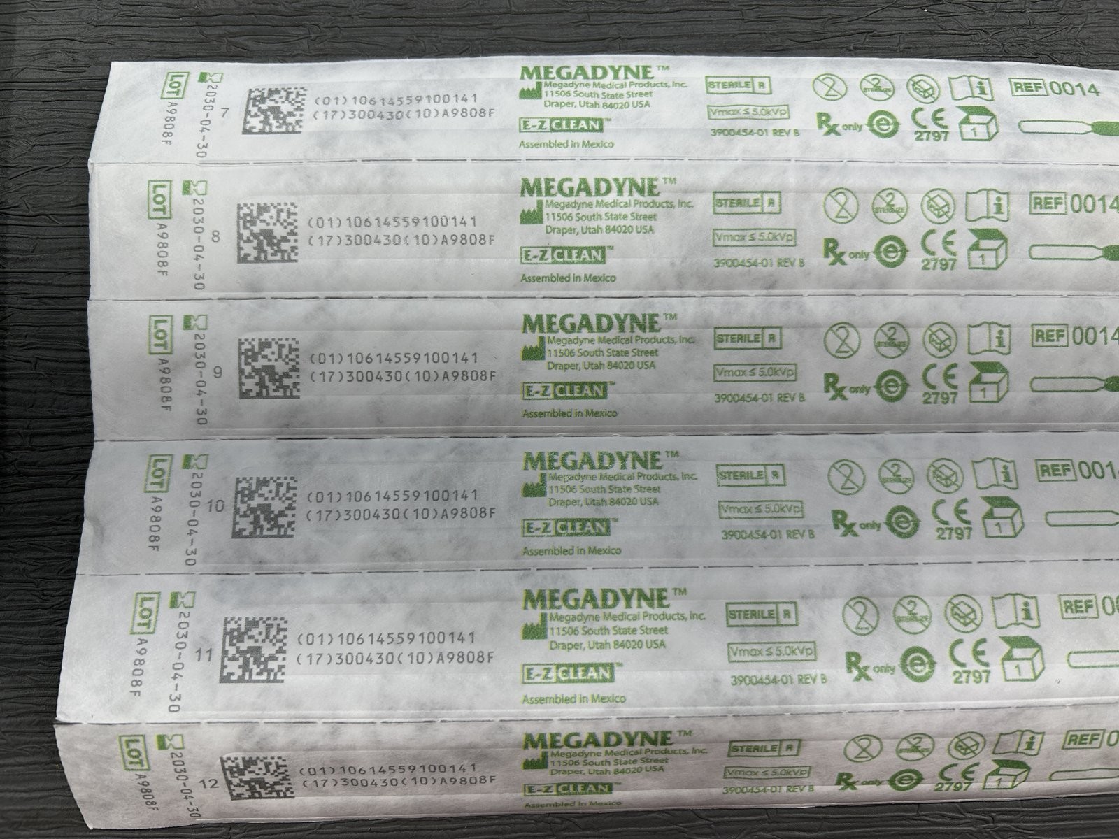 Lot of 96 MEGADYNE 14 E-Z CLEAN BLADE ELECTRODE Ref 0014(6.5 inches) Exp 2030