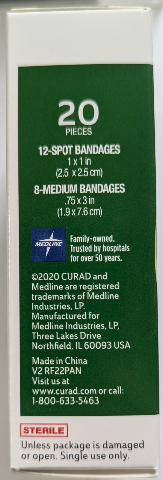 Curad Bandages, Busy Bugs, Assorted Sizes, Box of 20 New